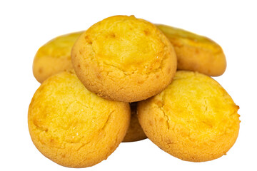 lemon cookies isolated