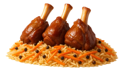 Round mini cottage cheese casserole with lightly caramelized edges and dusting of powdered sugar on a wooden board