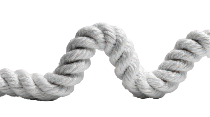 White Twisted Rope Texture
