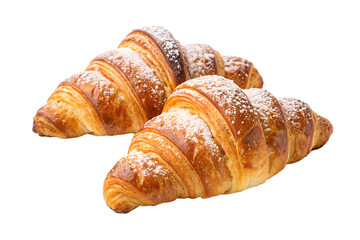 Delicious Golden Brown Croissants, Flaky Pastry, Buttery Treat, Perfect Breakfast