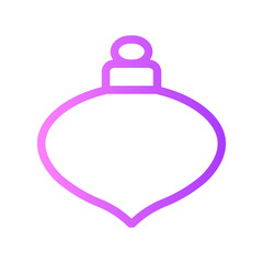 bauble gradient icon