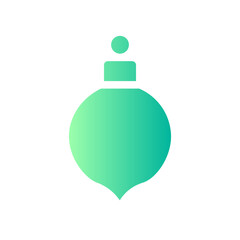 bauble gradient icon