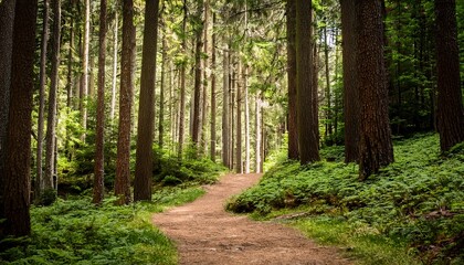 Obraz premium Path In The Forest