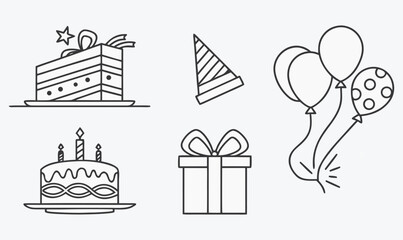 birthday cake and candles