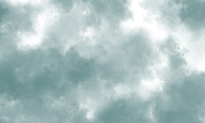 Overcast Sky Background – Abstract Cloud Texture in Gray and White Tones.