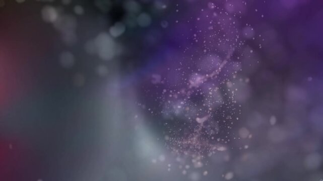 Dreamy Sparkling Dust in Dark Ambient