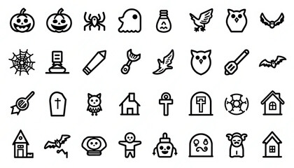 Naklejka premium set of medical icons and symbols