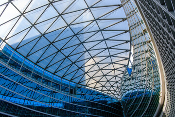 Obraz premium Milan, Italy: Palazzo Lombardia, modern building hosting the region government
