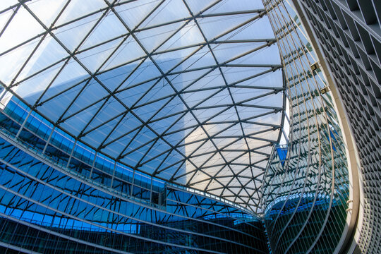 Milan, Italy: Palazzo Lombardia, modern building hosting the region government