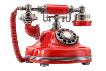 Red Vintage Telephone