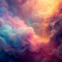 Fototapeta premium abstract colorful background with smoke
