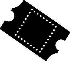 Event Ticket Vector Icon Stock Illustration