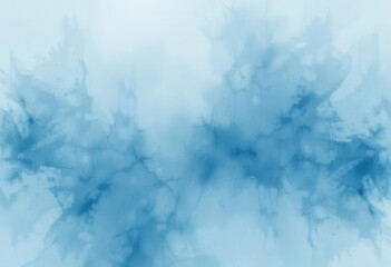 Fototapeta premium Ocean Depth Grunge Soft Blue Textured Background with a Watercolor Effect and Faded Style