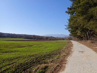 Beautiful landscape in North Greece