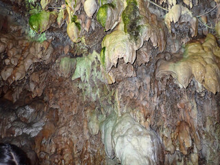 Waterfalls Cave in Greece Edessa town