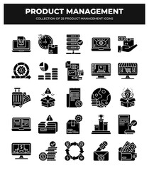 Product Management Icons: A Collection of 25 Essential Icons for Business