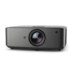 Realistic Projector on White Background