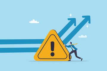 Change or transformation for business to survive and win competition, change direction for growth, improvement, solution to reform, alter or upgrade, businessman push sign to change arrow direction.