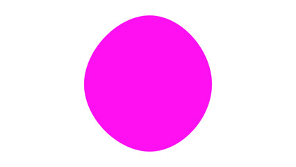 Vibrant magenta circle on a clean white background, offering a bold and simple graphic element for modern design, branding, or abstract concepts.