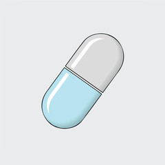 Pill and medicine icon vector design