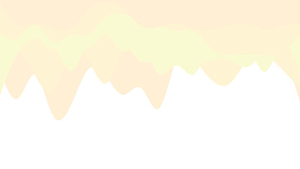 Soft, organic yellow and peach waves on white, creating a tranquil, flowing abstract background for modern design, branding, and minimalist projects.