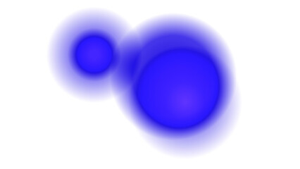Abstract Blue Glowing Orbs: Dynamic Digital Energy & Futuristic Technology Concept