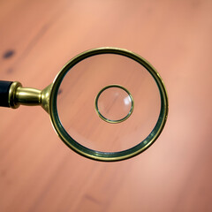 Magnifying glass on white background with clipping path Magnifying glass on white background with clipping path
