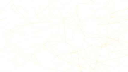 Subtle Abstract Golden Waves on Pristine isolated on png, transparent background