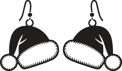 Festive holiday earrings for Christmas cheer