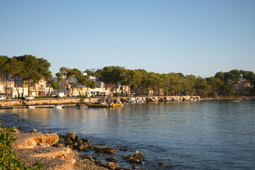 Obraz premium Porto Colom is a town in Mallorca
