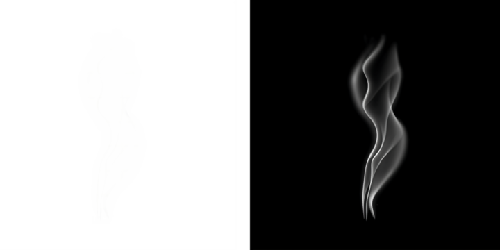 PNG Realistic Steam or Smoke Set. Hot Drink, Food, Mist, Vapor Effect on Transparent Background	