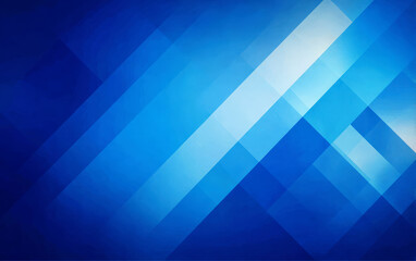 Modern Blue Geometric Abstract Background Design