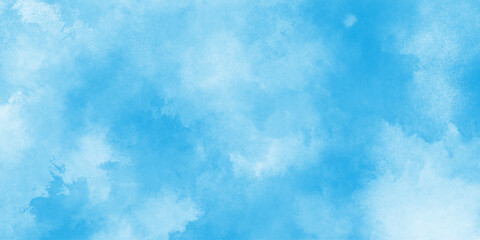  Creative vintage light sky blue background with various clouds and fogg, watercolor scraped grungy background, blue sky clouds for background blue sunny sky with white clouds,