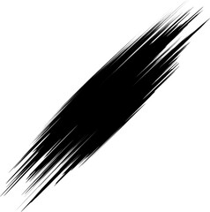 Minimal vector paint brush strokes art illustration design	