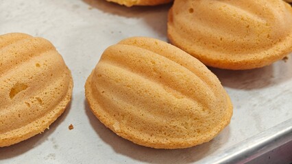 Thai Egg Cake Called Khanom Khai.