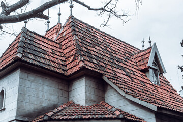 roof of the old house