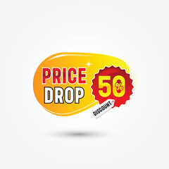 Price Drop Promotional Sticker