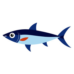 Obraz premium vector illustration of fish