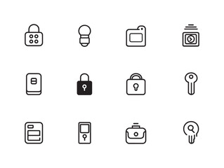 Smart lock keyless entry secure device