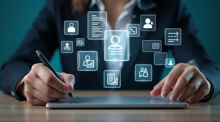 Human resources management system hrms software hr technology digital transformation employee data management