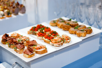 plate of appetizers