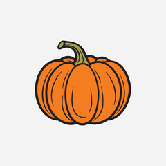 Download high-quality Pumpkin Vector in Halloween style. Perfect for spooky designs, t-shirts, party invitations, decorations, and digital artwork. Free & premium scalable formats available.