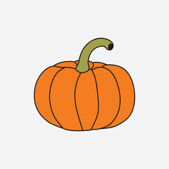 Download high-quality Pumpkin Vector in Halloween style. Perfect for spooky designs, t-shirts, party invitations, decorations, and digital artwork. Free & premium scalable formats available.