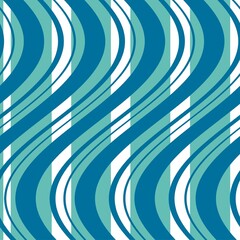 Dark blue turquoise dynamic abstract pattern with waves