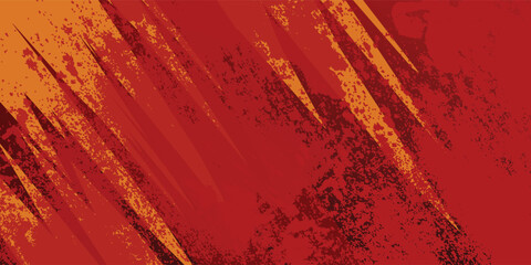 Abstract Red Sports Background Vector. International Sports Day Banner Illustration