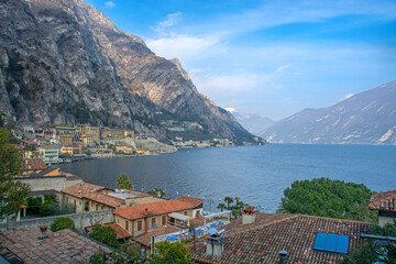 Lake Garda view from Limone Sul Garda
