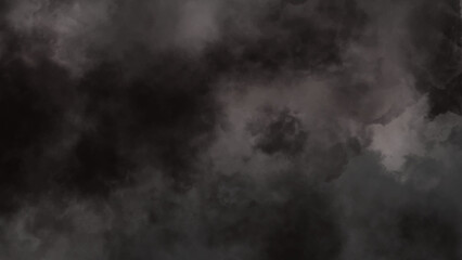 Abstract smoky pattern perfect for a dramatic backdrop. Dark and moody black and grey abstract smoke or cloud background.
