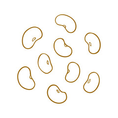 Hand-Drawn beans Illustration