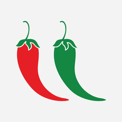 Download clean and high-quality red and green chili vector designs. Perfect for spicy food logos, restaurant branding, kitchen decor, T-shirt designs, and digital artwork.