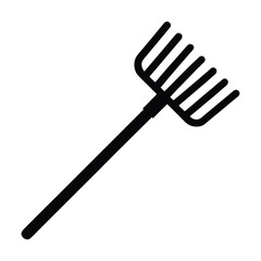 garden spade isolated on white